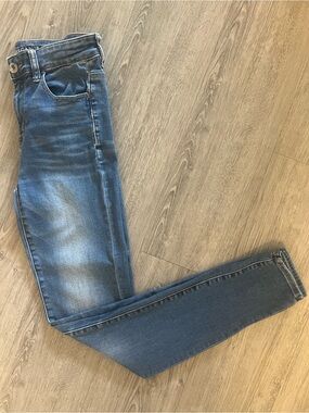 American Eagle Outfitters Women's Blue Wash Jeggings